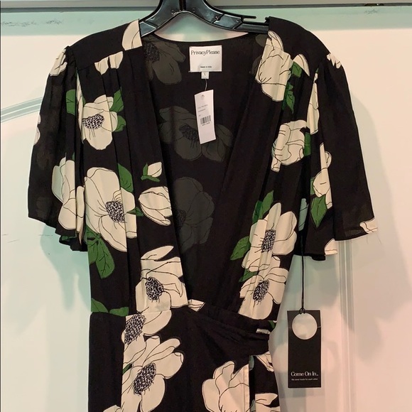 Privacy Please Plaza Wrap Dress, NEW w/ tags - Picture 5 of 5